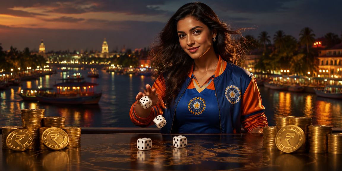 Teen Patti player enjoying outdoor gaming session in India’s backwaters